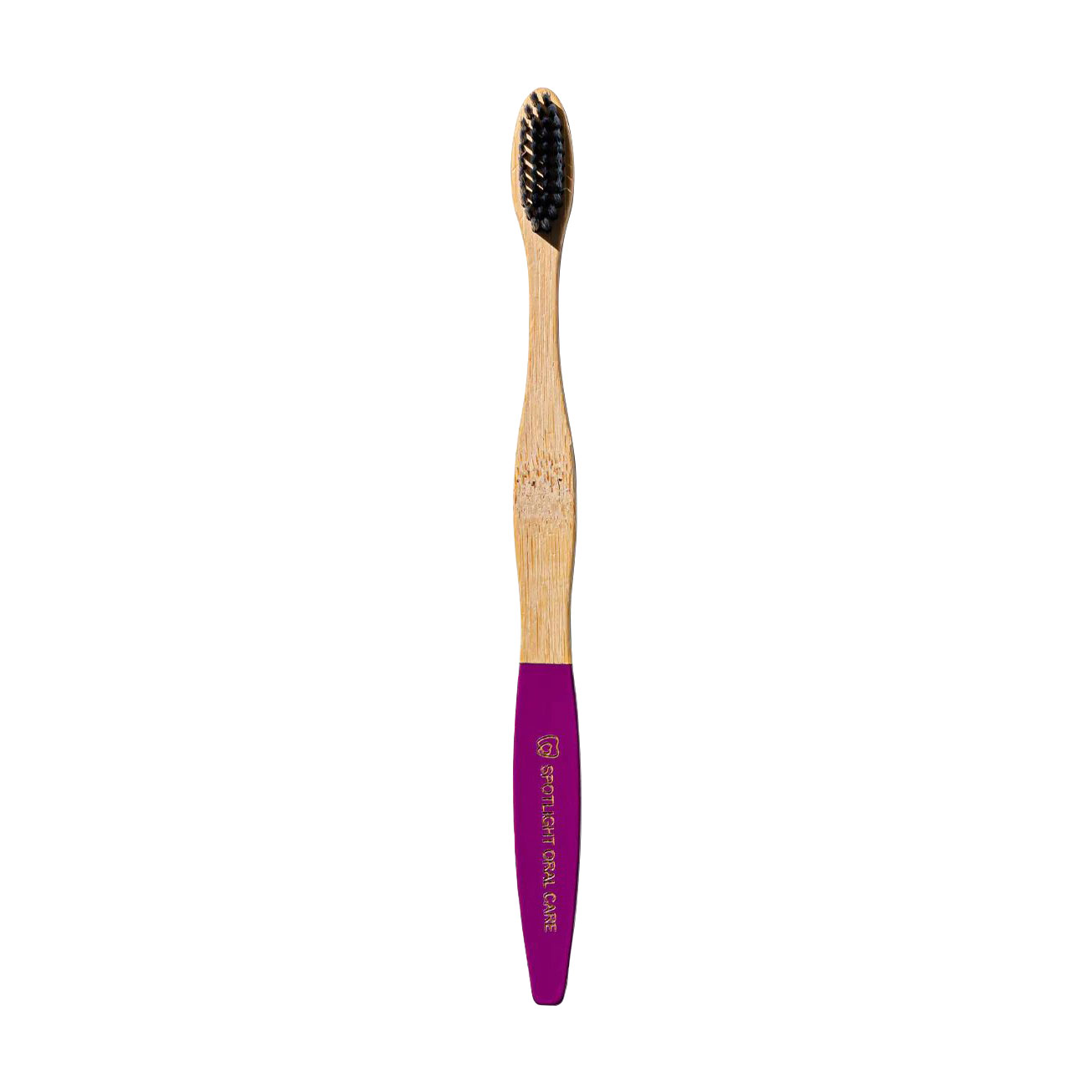 Бамбукова зубна щітка Spotlight Oral Care Bamboo Toothbrush фіолетова, 1 шт