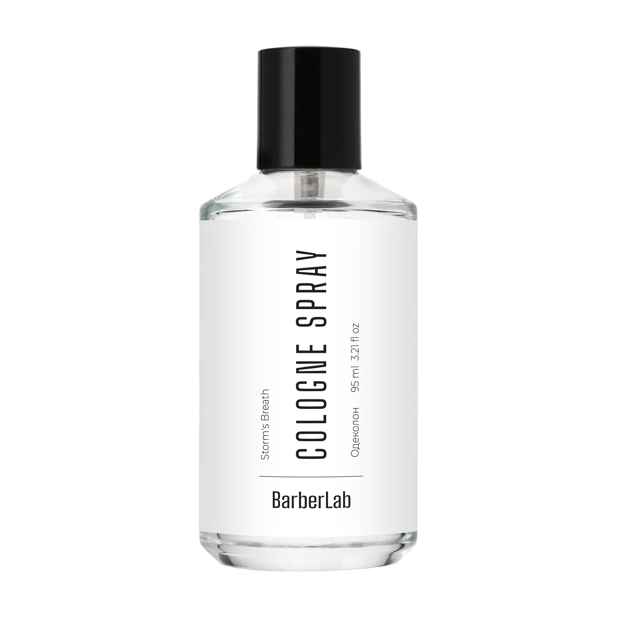 BarberLab Storm's Breath Cologne Spray Одеколон чоловічий, 95 мл