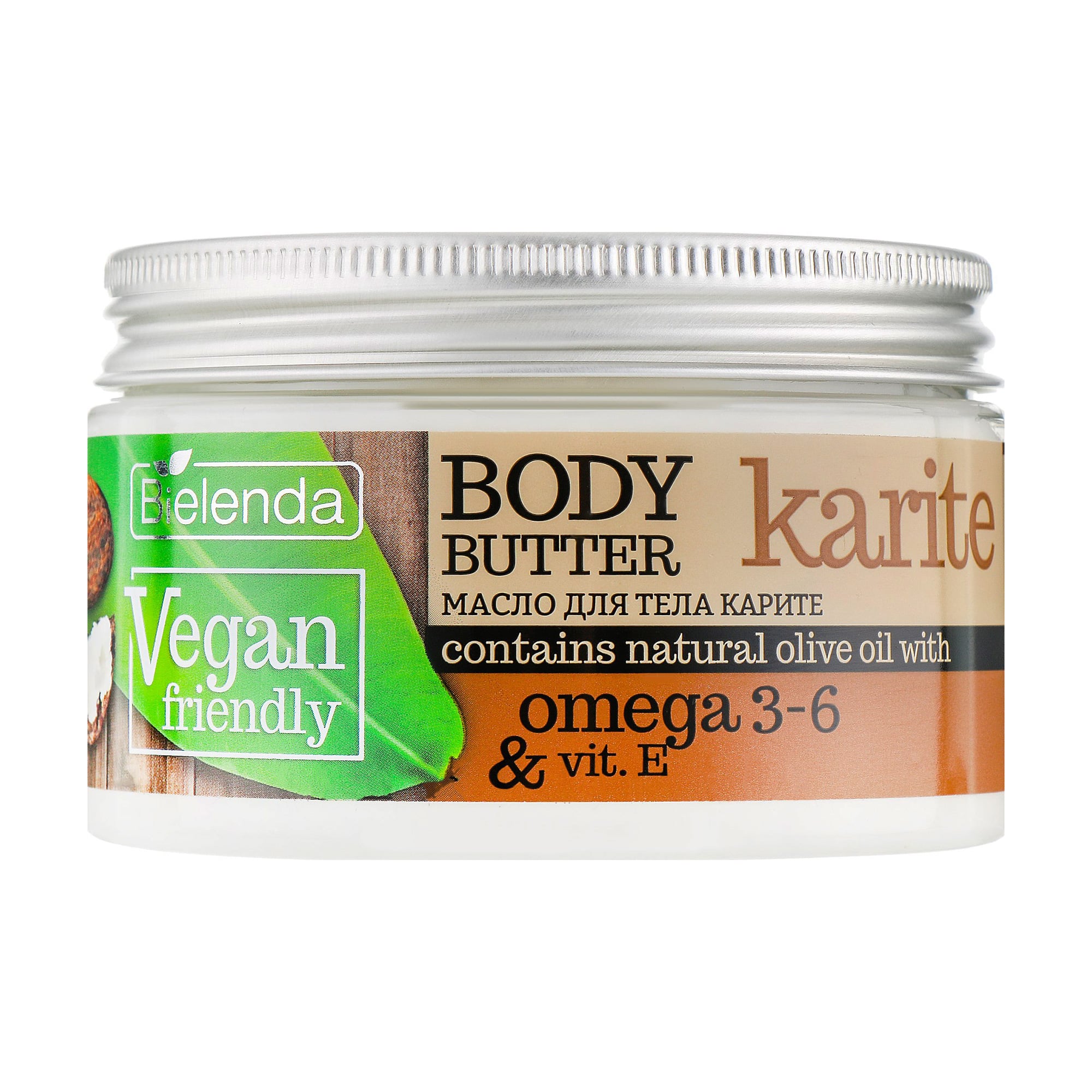 Батер для тіла Bielenda Vegan Friendly Karite з олією ши, 250 мл