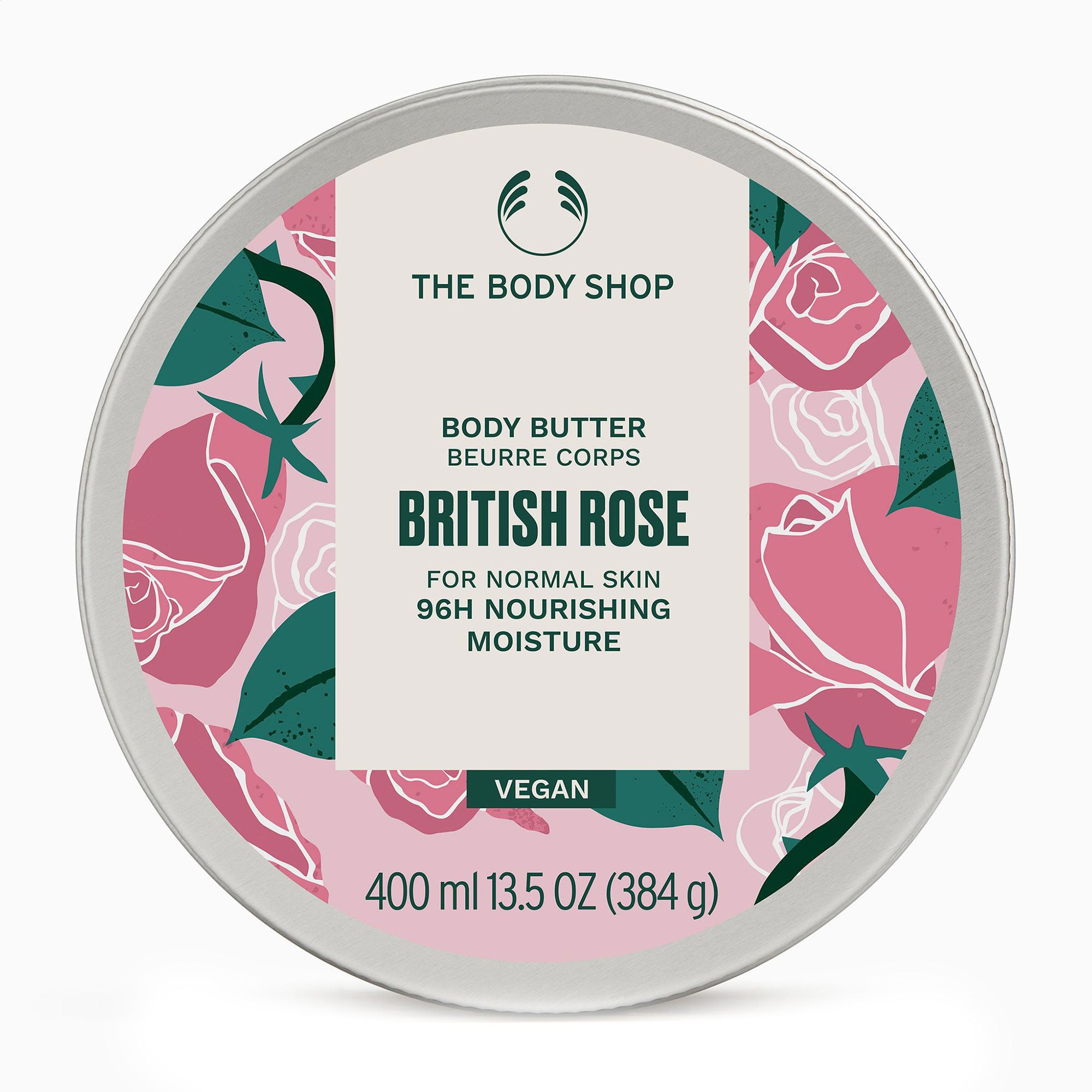 Батер для тіла The Body Shop British Rose Body Butter Британська троянда, 400 мл