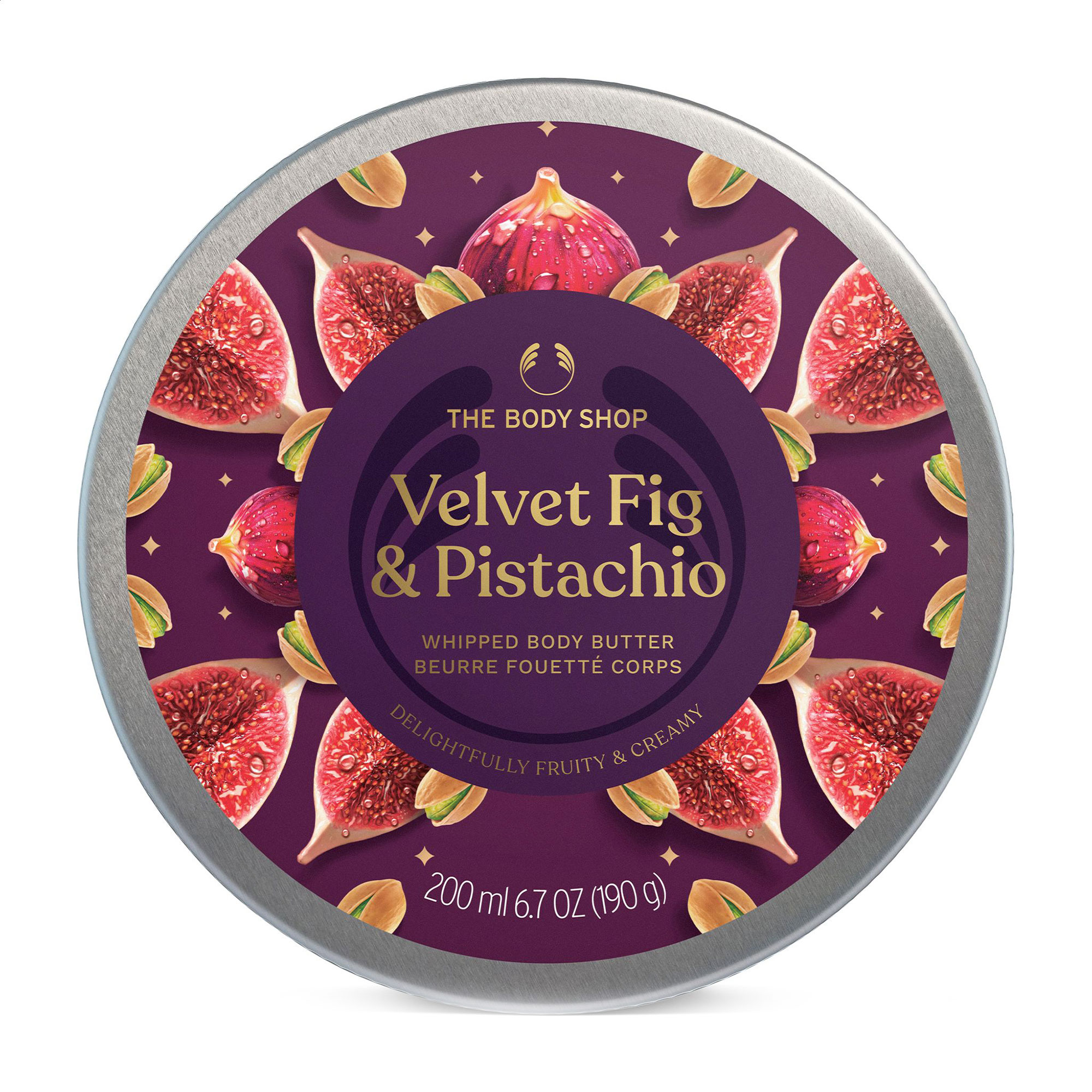 Батер для тіла The Body Shop Velvet Fig &amp; Pistachio Whipped Body Butter Інжир та фісташка, 200 мл