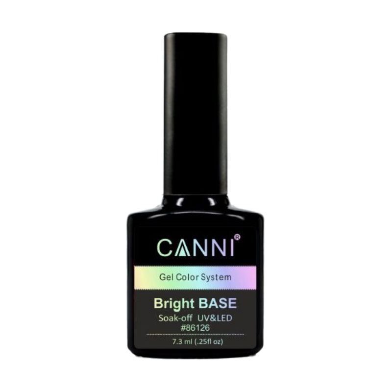 База для гель-лаку Canni Gel Color System Bright Base Soak-off UV&amp;LED Marshmallow 11 Темно-бірюзовий, 7.3 мл