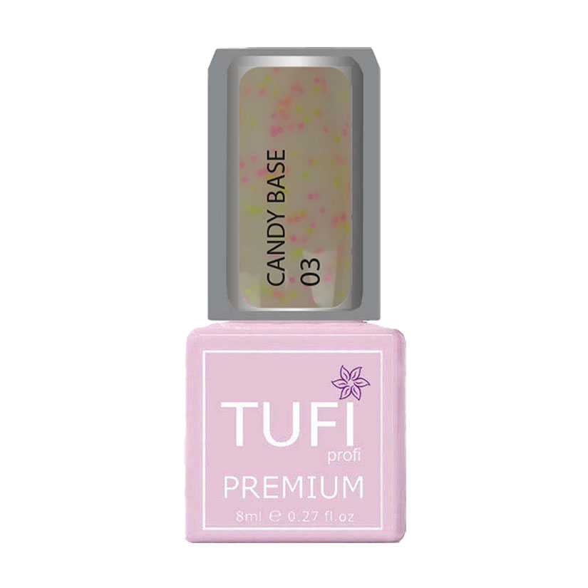 База для гель-лаку Tufi profi Premium Candy Base, 03 Марципан, 8 мл