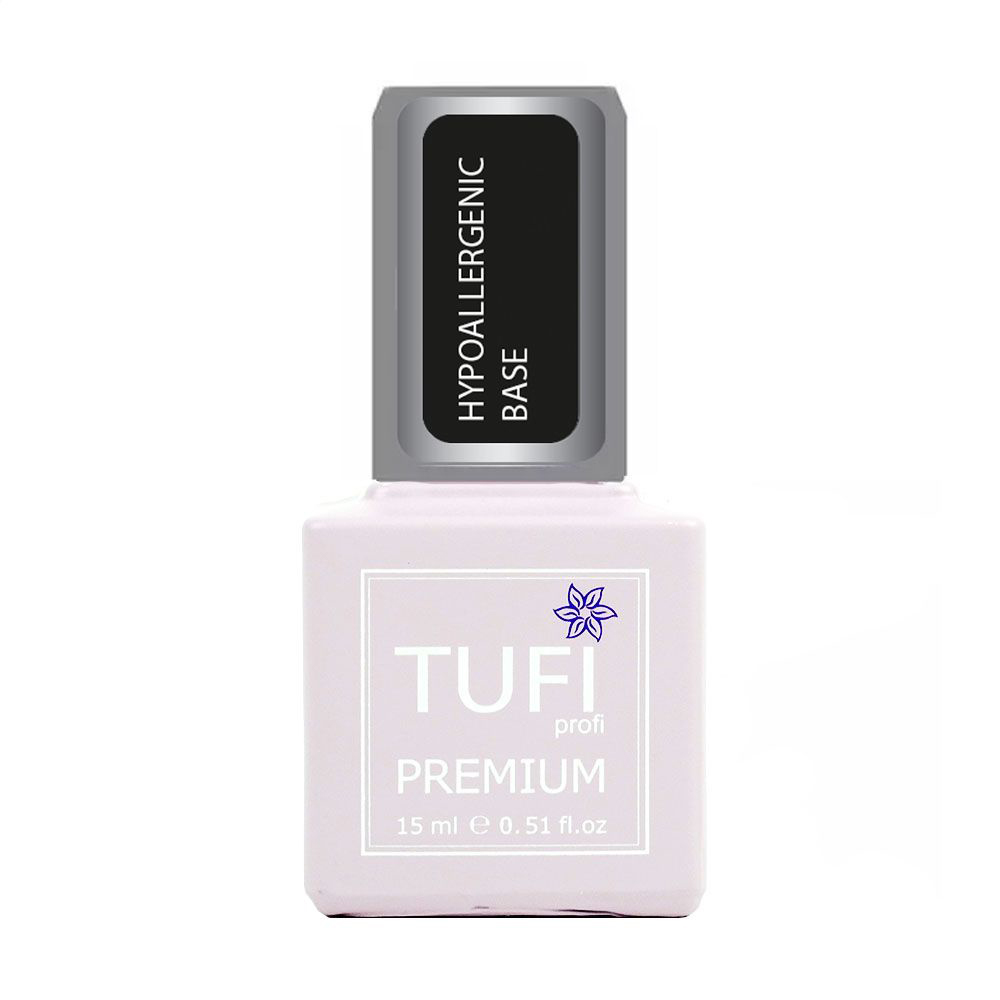 База для гель-лаку Tufi profi Premium Hypoallergenic Base без запаху, 15 мл