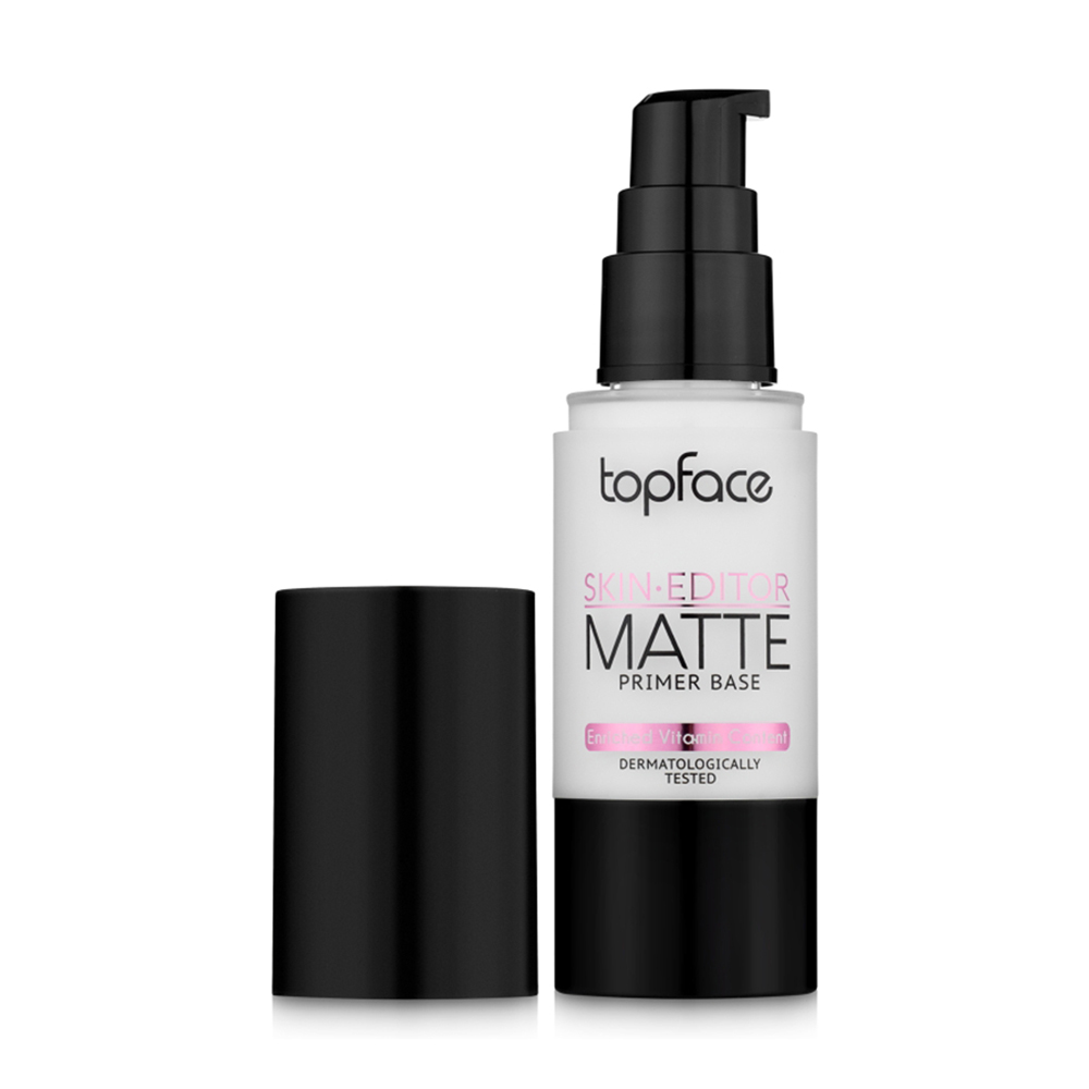 База під макіяж TopFace Skin Editor Matte Primer Base з матовим ефектом, 001, 31 мл