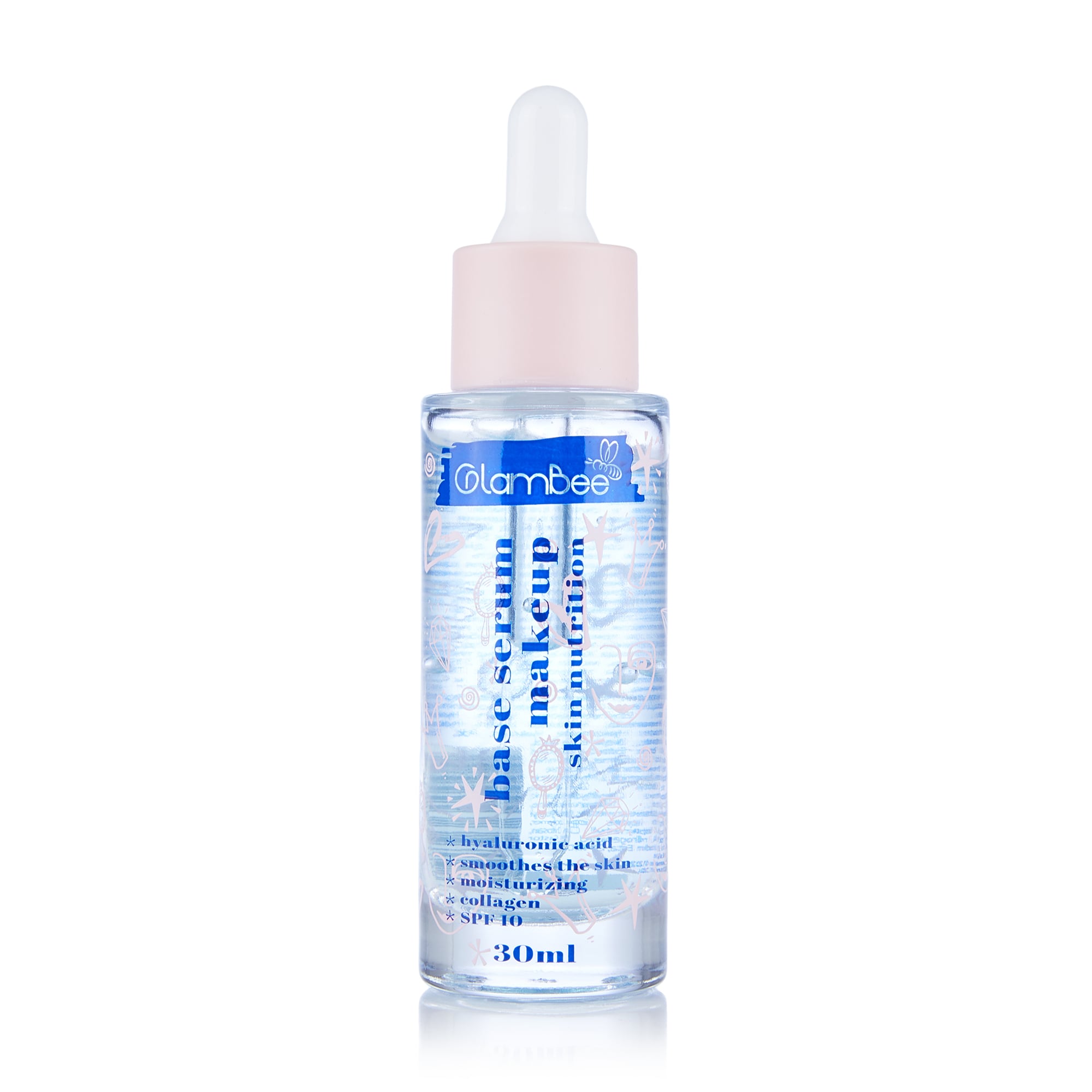 База-сироватка під макіяж GlamBee Base Serum Makeup, Skin Nutrition, 30 мл