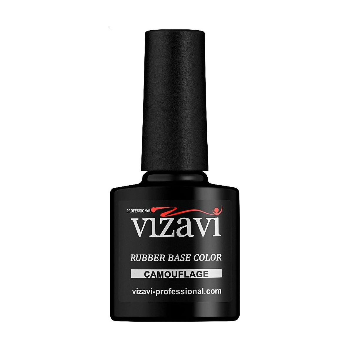 Базове каучукове камуфлювальне покриття для нігтів Vizavi Professional Rubber Base Color Potal 05, 7.3 мл
