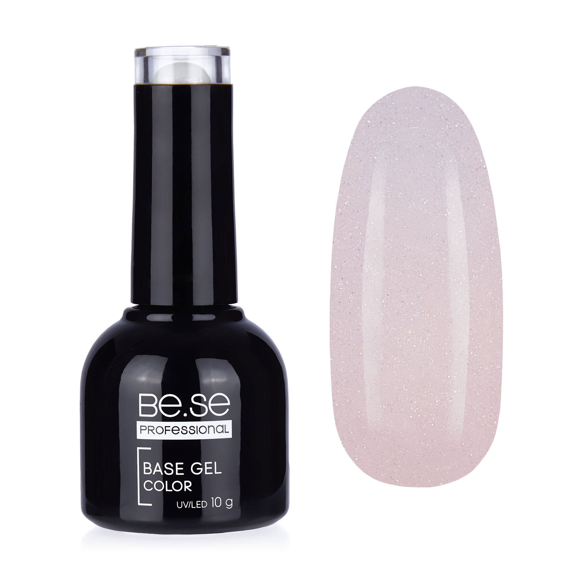 Базове покриття для гель-лаку Be.Se Professional Base Gel Sparkle 19, 10 г