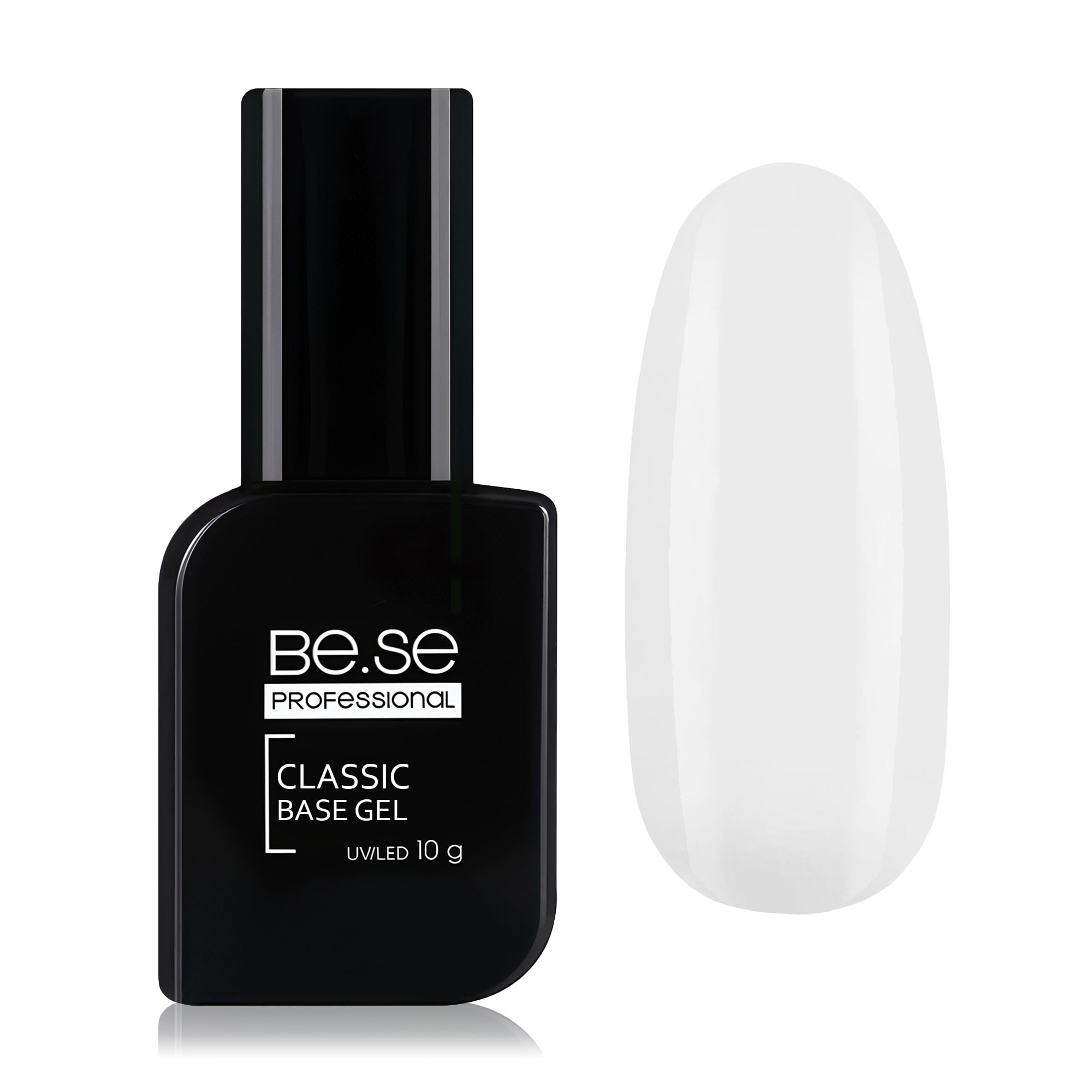 Базове покриття для гель лаку Be.Se Professional Classic Base Gel Clear, 101, 10 г