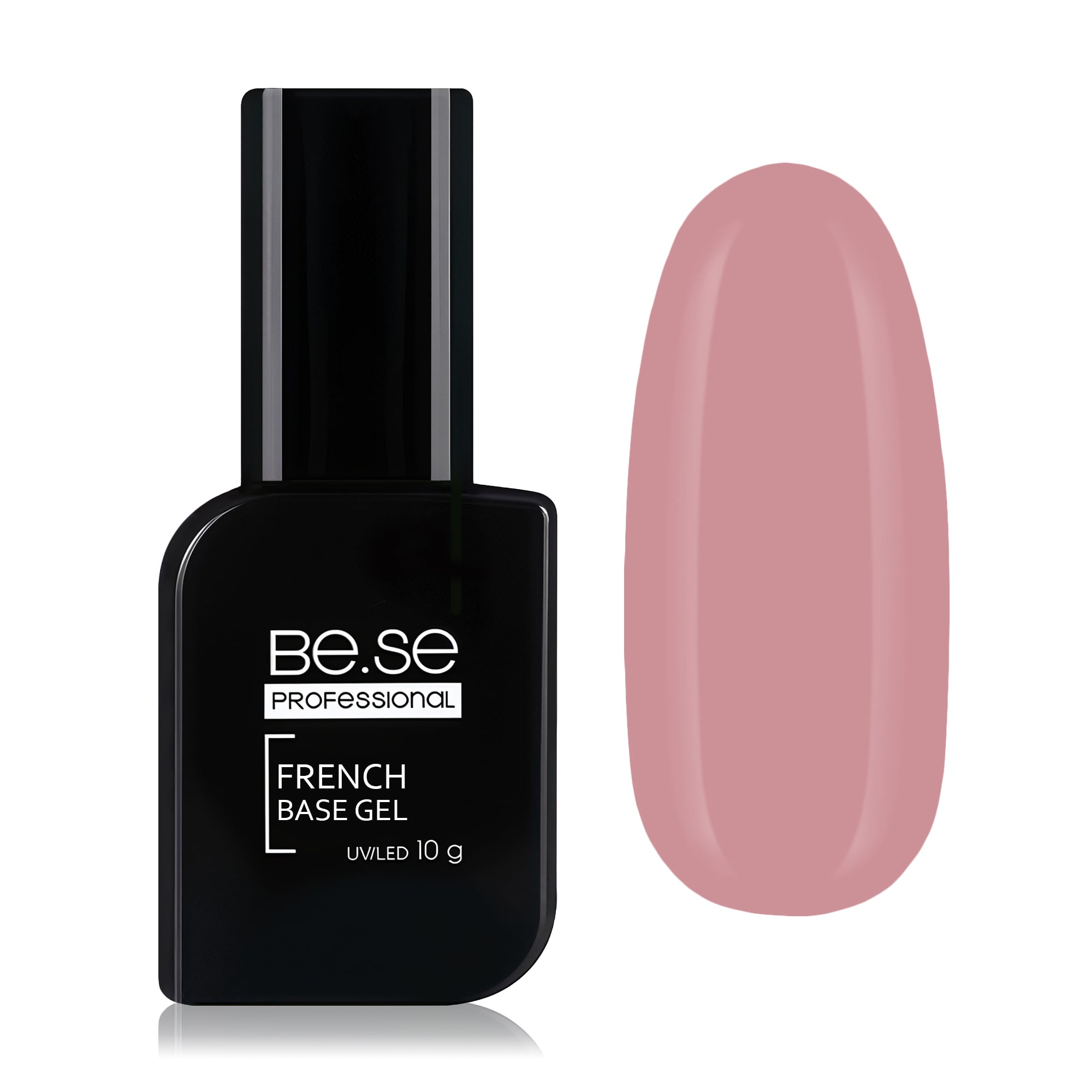 Базове покриття для гель лаку Be.Se Professional French Base Gel, 118, 10 г