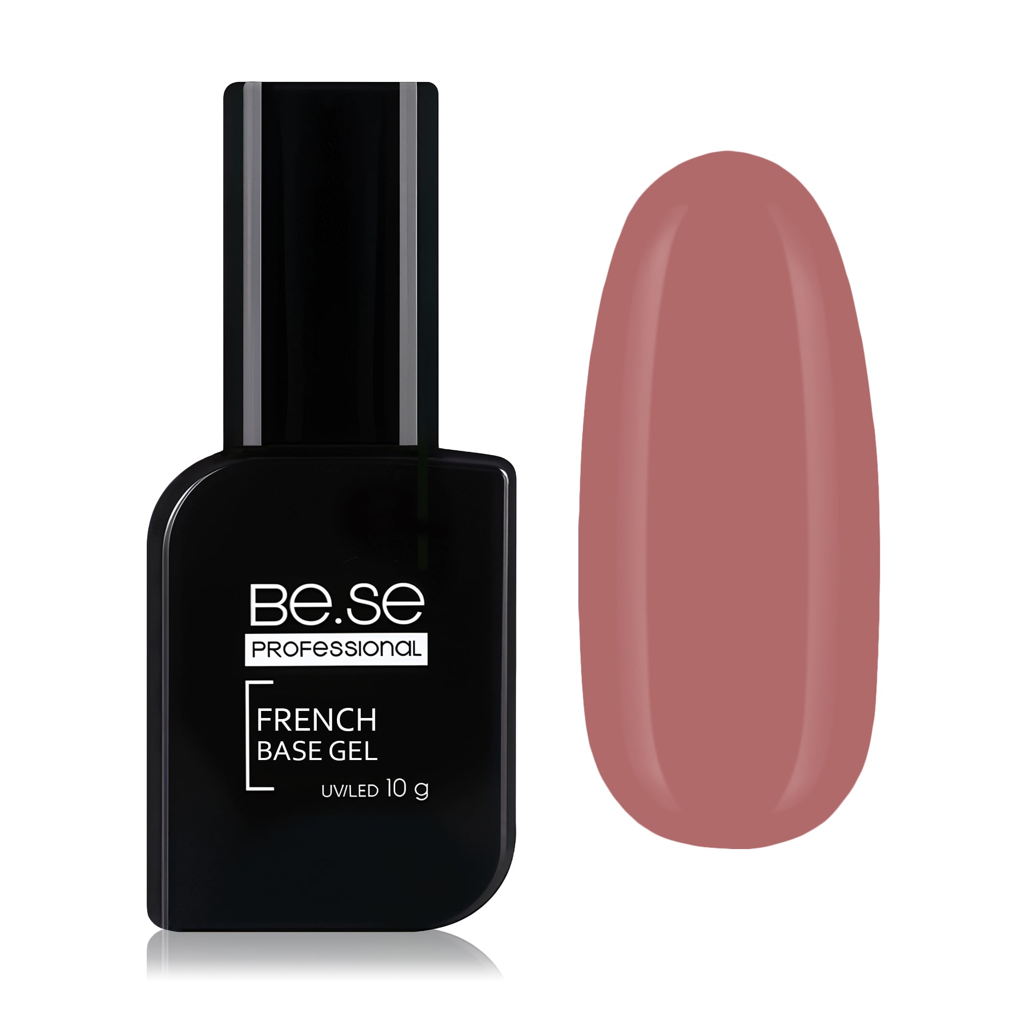 Базове покриття для гель лаку Be.Se Professional French Base Gel, 121, 10 г
