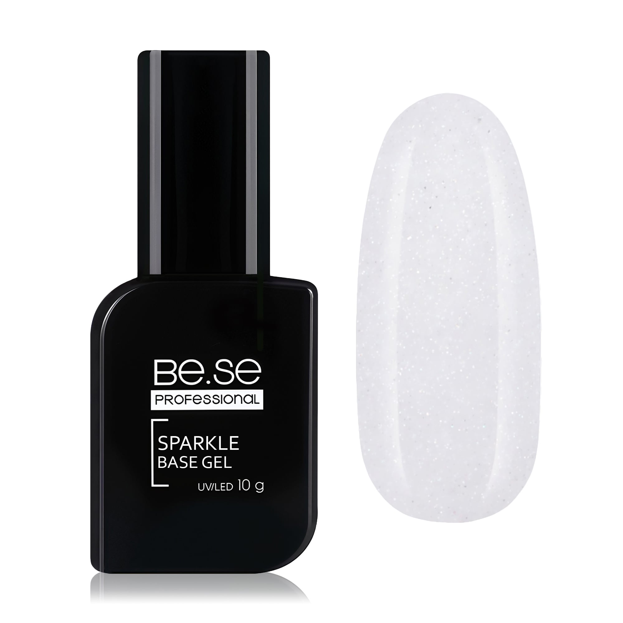 Базове покриття для гель лаку Be.Se Professional Sparkle Base Gel, 128, 10 г