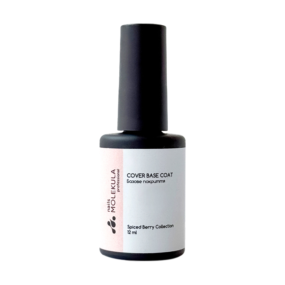 Базове покриття для гель-лаку Nails Molekula Professional Cover Base Coat, Spiced Berry Collection, SP07 Sun Date, 12 мл