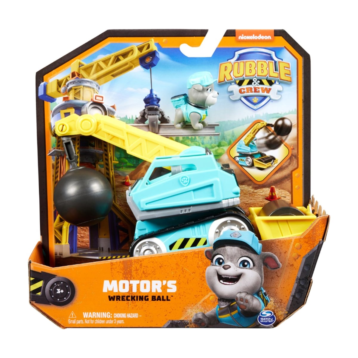 Базовий будівельний автомобіль Rubble &amp; Crew Motor's Wrecking Ball, від 3 років, 22.9*24*9.5 см (SM28500/6069659)