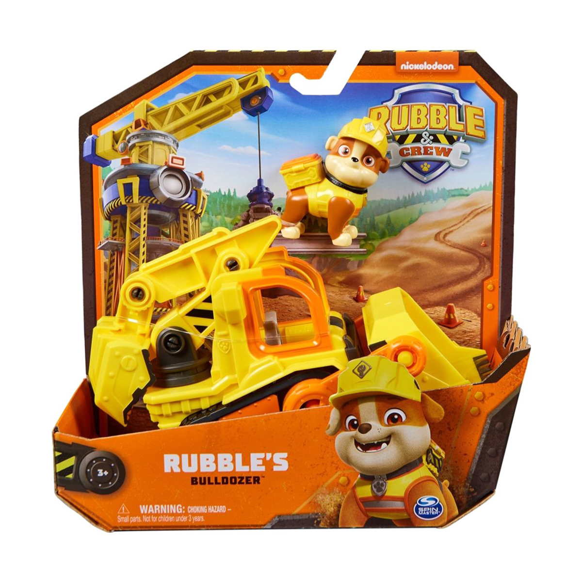 Базовий будівельний автомобіль Rubble &amp; Crew Rubble's Bulldozer, від 3 років, 22.9*24*9.5 см (SM28500/6066511)