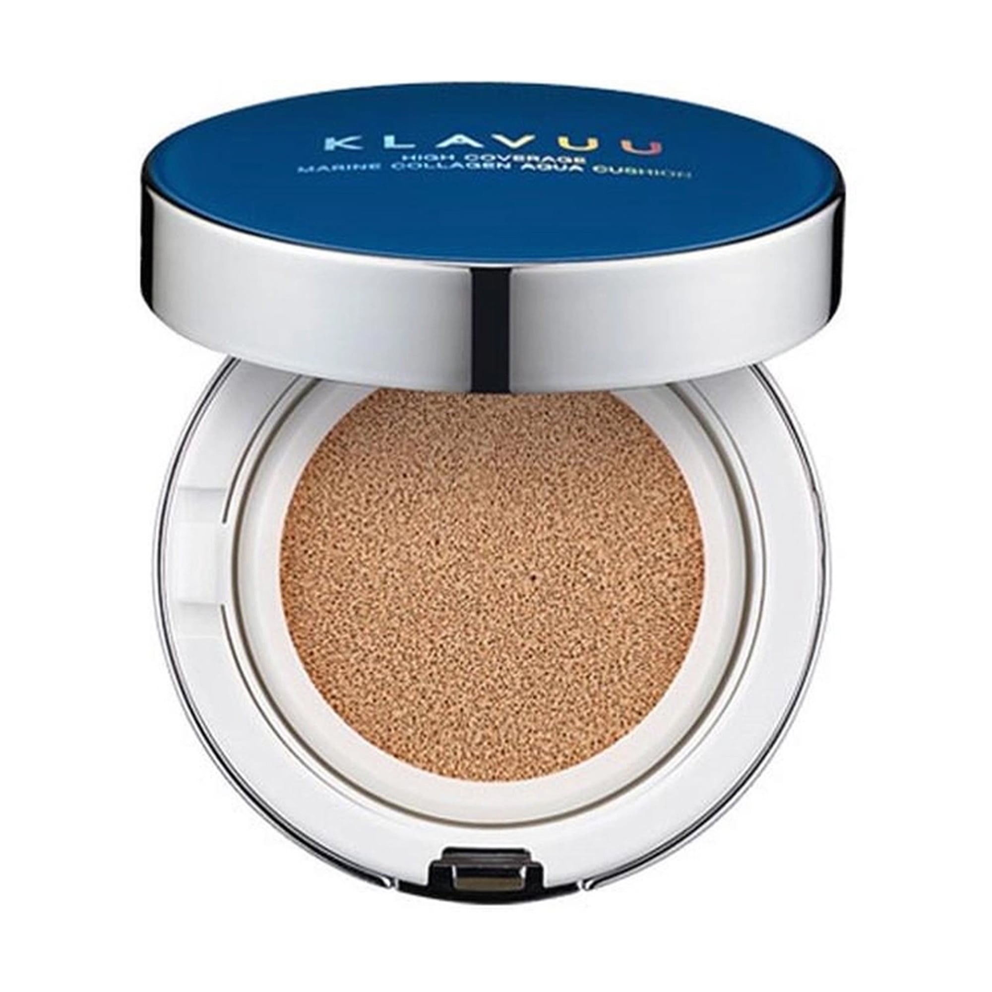 BB-кушон для обличчя Klavuu High Coverage Marine Collagen Aqua Cushion SPF 50+ N23, 12 г