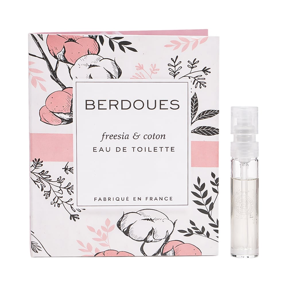 Berdoues Freesia &amp; Coton Туалетна вода жіноча, 1.2 мл (пробник)
