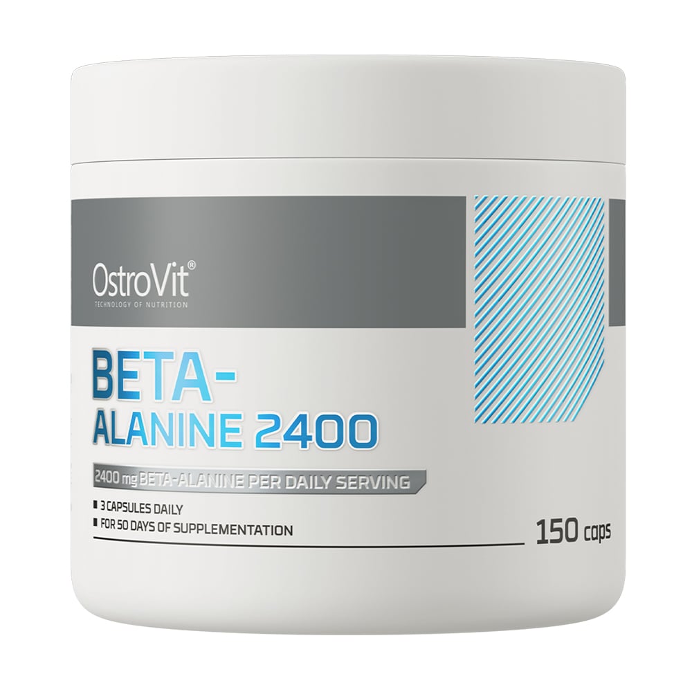 Бета-аланін OstroVit Beta-Alanine 2400 мг, 150 капсул