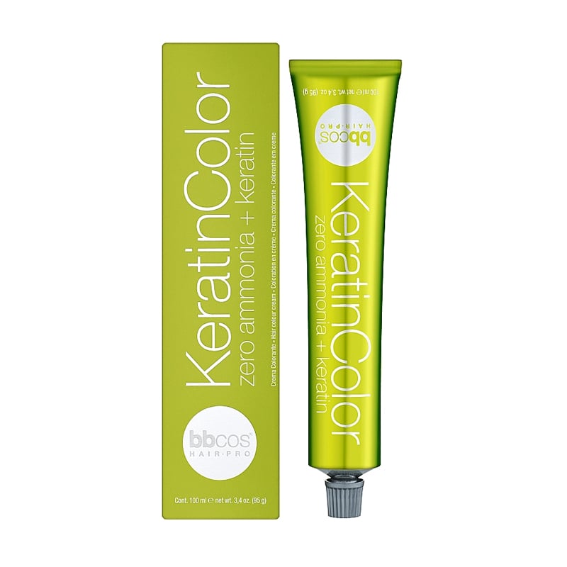 Безаміачна фарба для волосся BBcos KeratinColor Hair Cream, 7/7 блонд бежевий, 100 мл