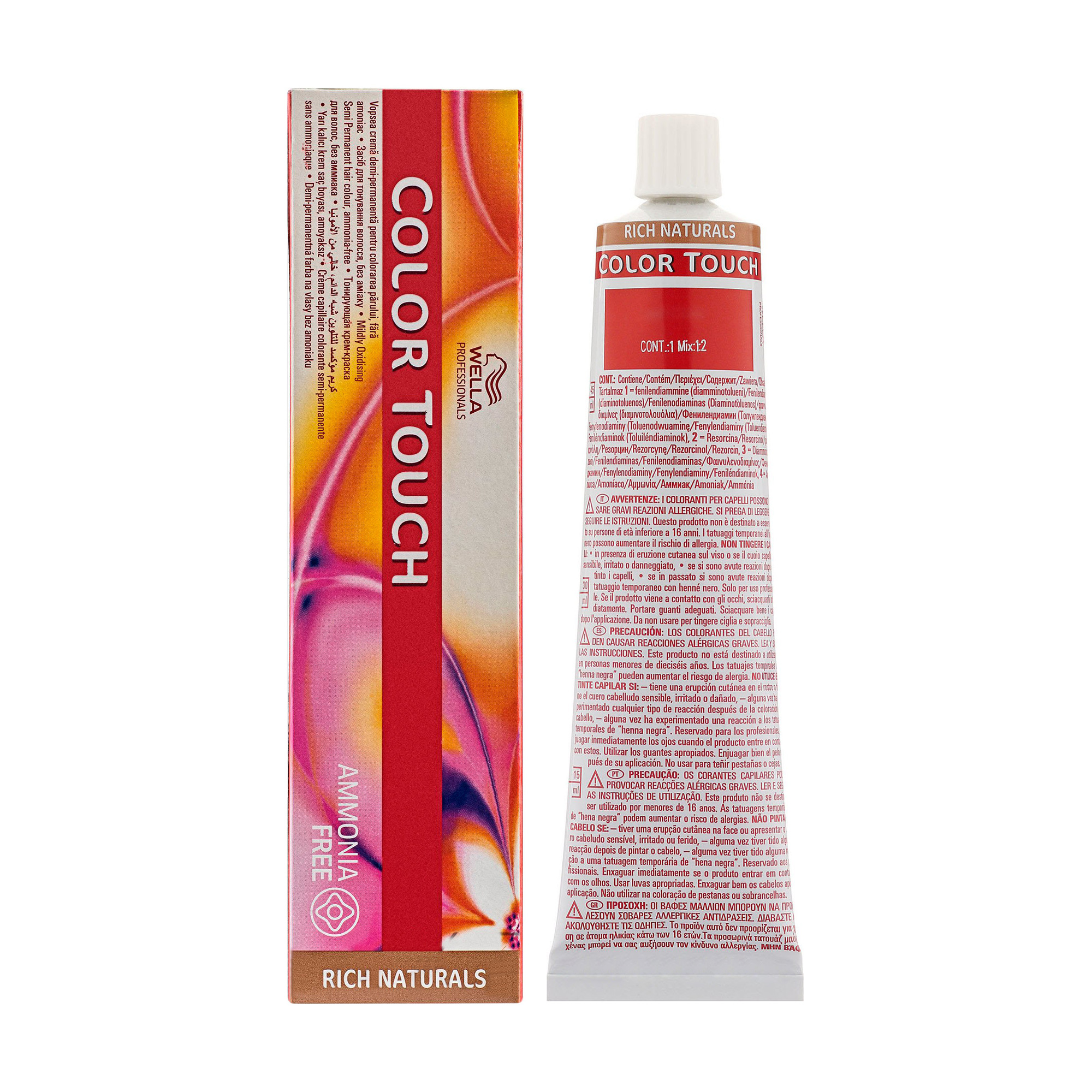 Безаміачна тонувальна крем-фарба для волосся Wella Professionals Color Touch Rich Naturals 9/36, 60 мл