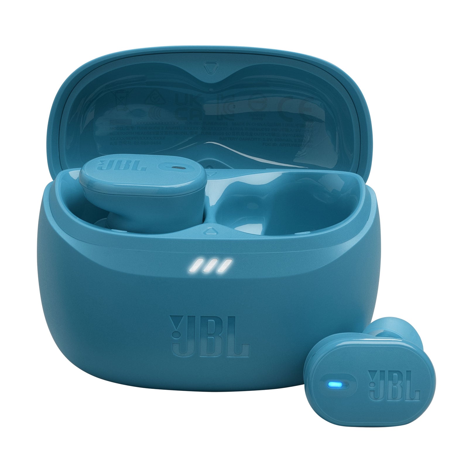 Бездротові накладні навушники JBL Tune Buds 2, бірюзові (JBLTBUDS2TQE)
