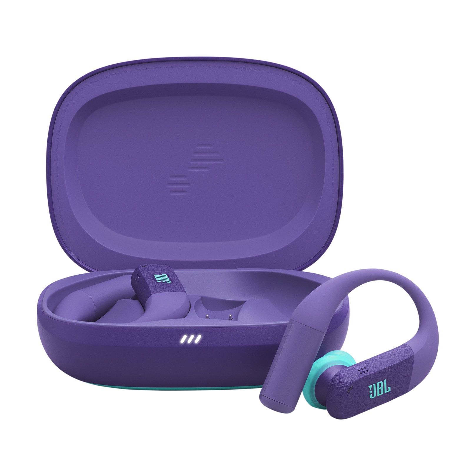 Бездротові навушники вакуумні JBL Endurance Peak 4 фіолетові (JBLENDUPEAK4PUR)