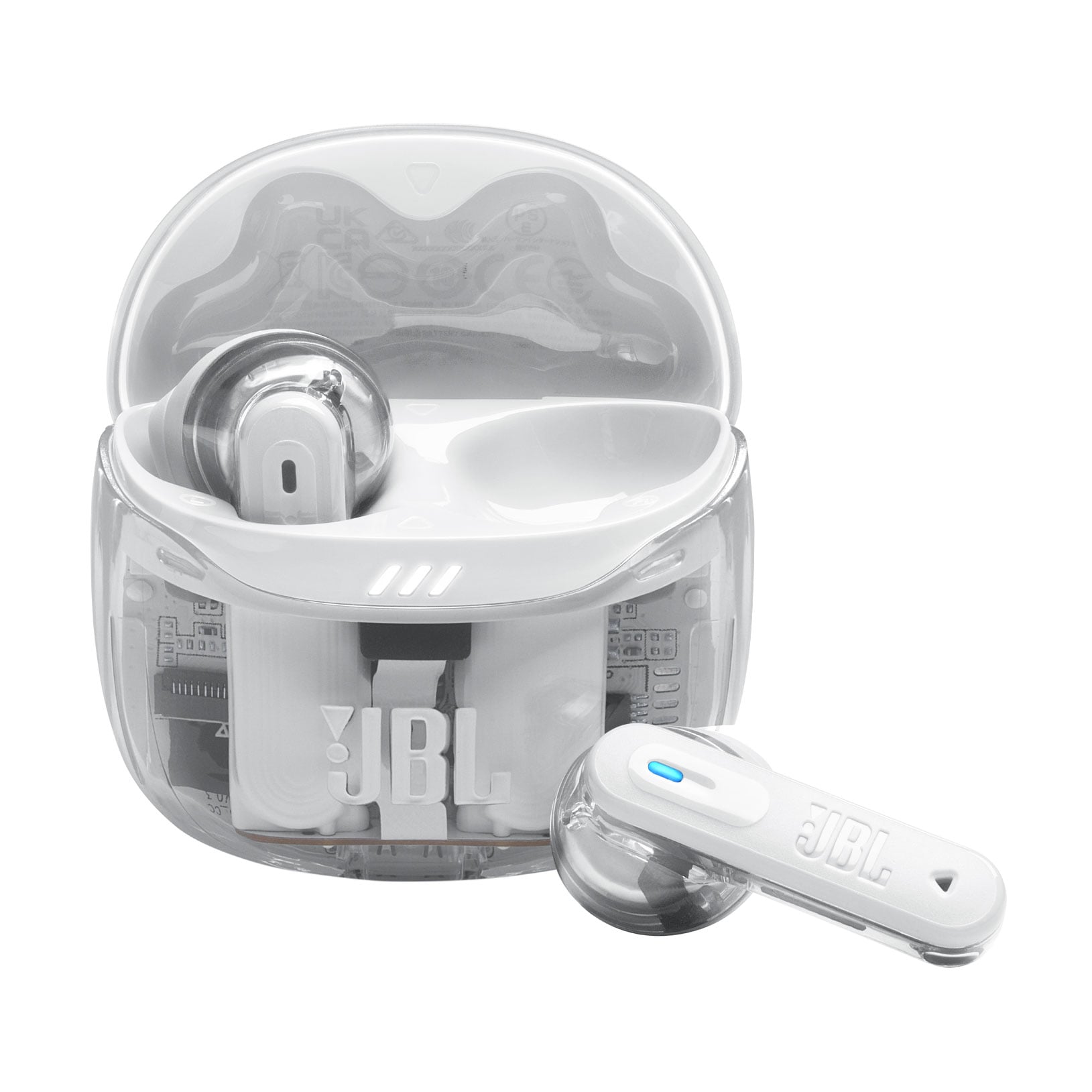 Бездротові навушники вкладиші JBL Tune Flex 2, білі (JBLTFLEX2GWHT)