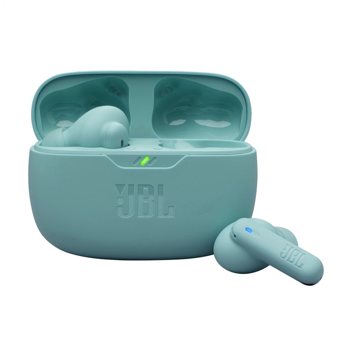 Бездротові вакуумні навушники JBL Wave Beam 2, блакитні (JBLWBEAM2BLU)