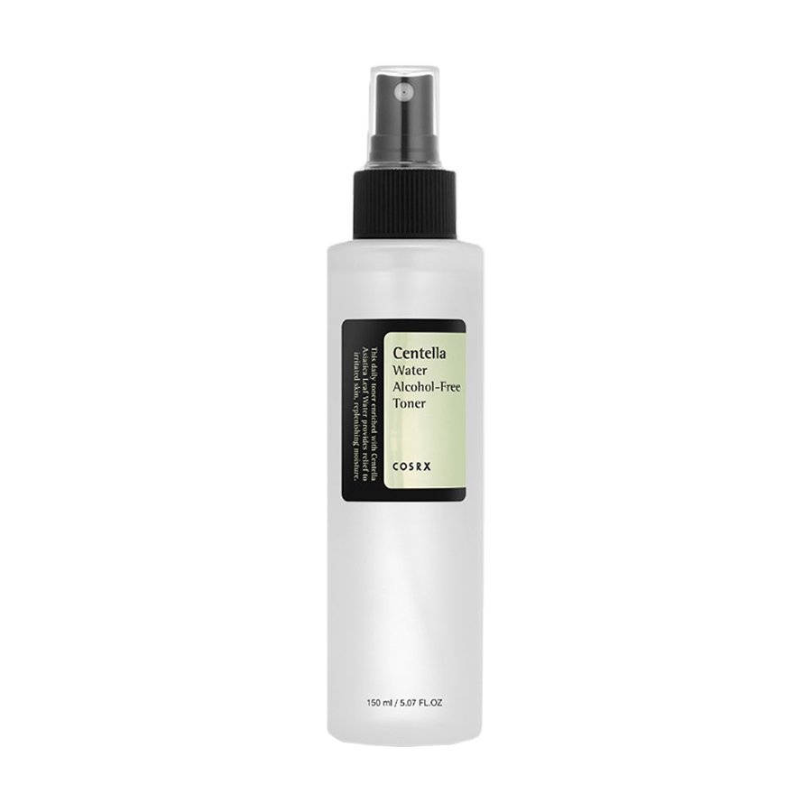 Безспиртовий тонер для обличчя Cosrx Centella Water Alcohol-Free Toner для проблемної шкіри, з екстрактом центелли, 150 мл