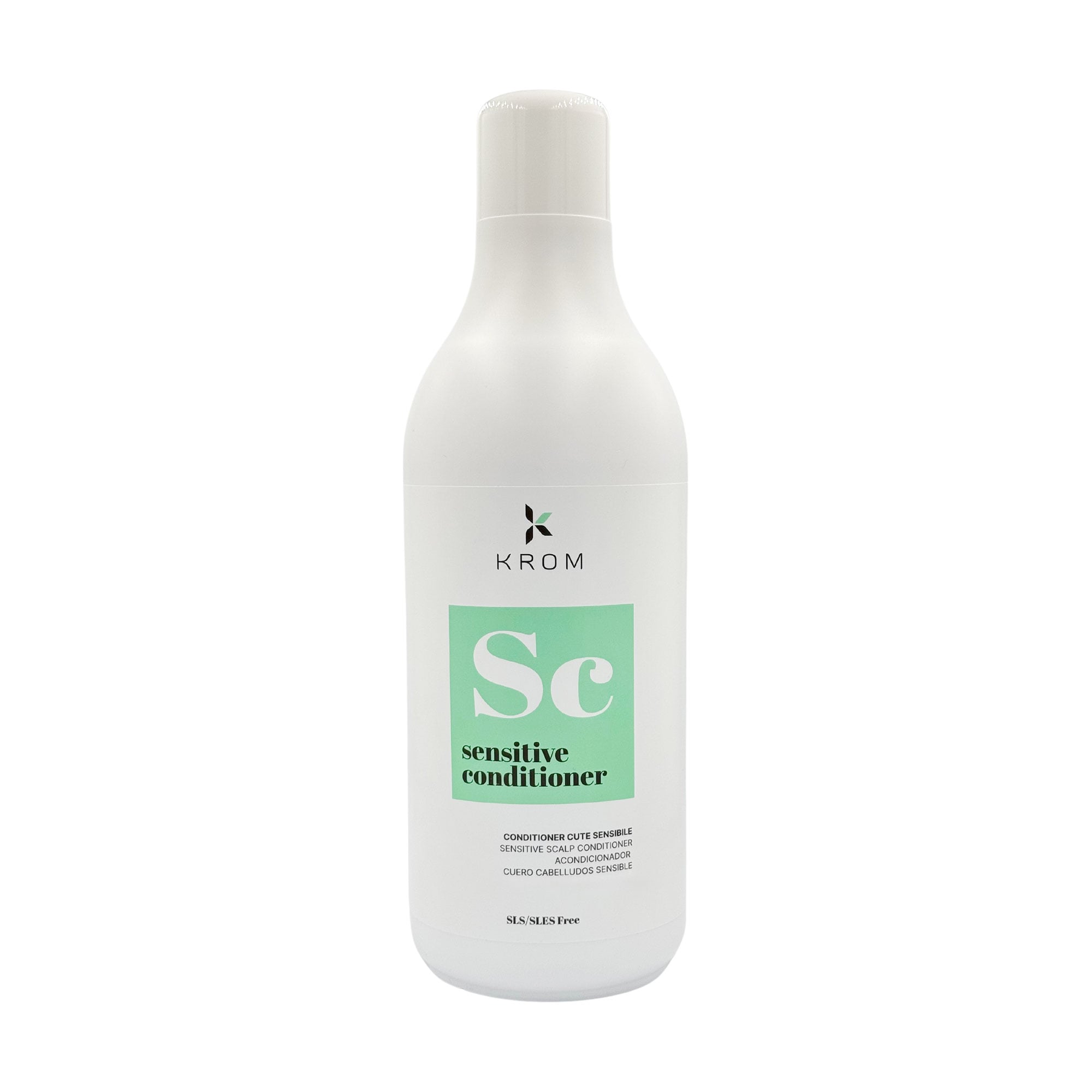 Безсульфатний кондиціонер для волосся Krom Sensitive Conditioner для щоденного використання, 1 л