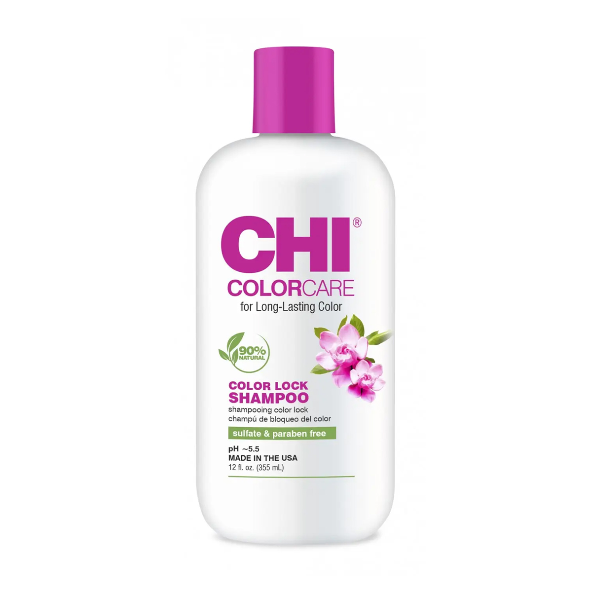 Безсульфатний шампунь CHI Colorcare Color Lock Shampoo для фарбованого волосся, 355 мл