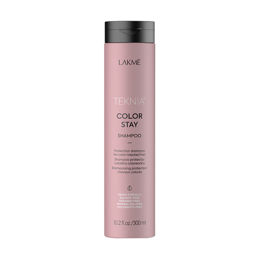 Безсульфатний шампунь Lakme Teknia Color Stay Shampoo для захисту кольору фарбованого волосся, 300 мл