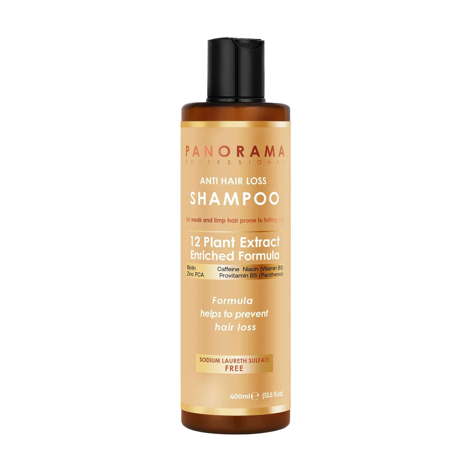 Безсульфатний шампунь Panorama Anti Hair Loss Shampoo для схильного до випадіння волосся, 400 мл