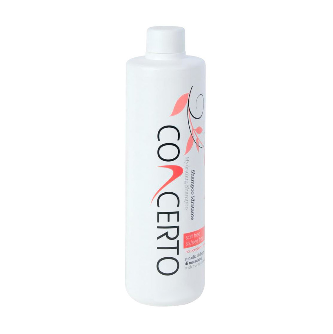 Безсульфатний відновлювальний шампунь для волосся Punti di Vista Concerto Hydrating Shampoo з олією макадамії, 500 мл