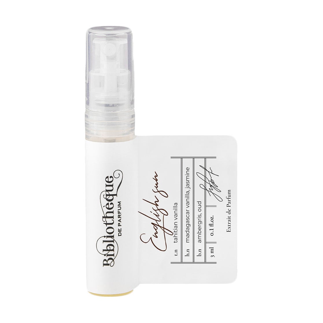 Bibliotheque de Parfum English Sun Парфумована вода унісекс, 3 мл (пробник)