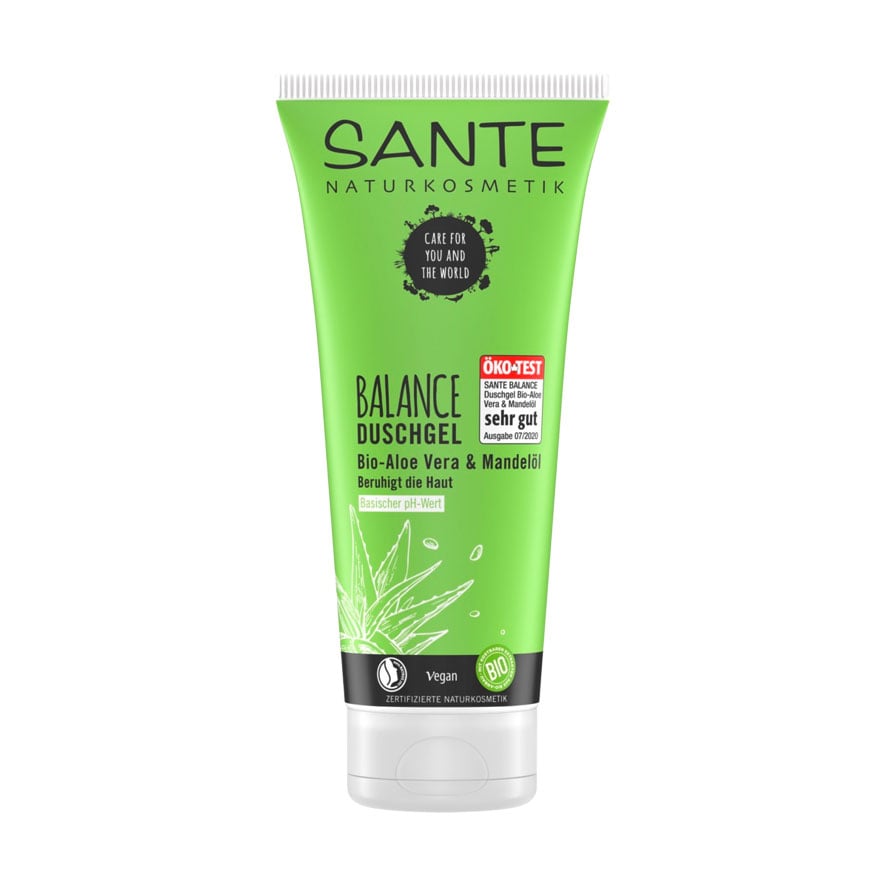 Біогель для душу Sante Balance Shower Gel Мигдаль і алое, 200 мл
