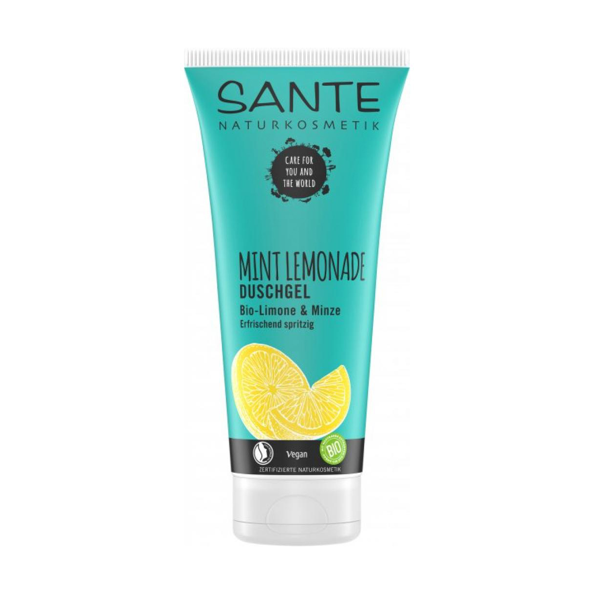 Біогель для душу Sante Mint Lemonade Shower Gel Лимон і м'ята, 200 мл