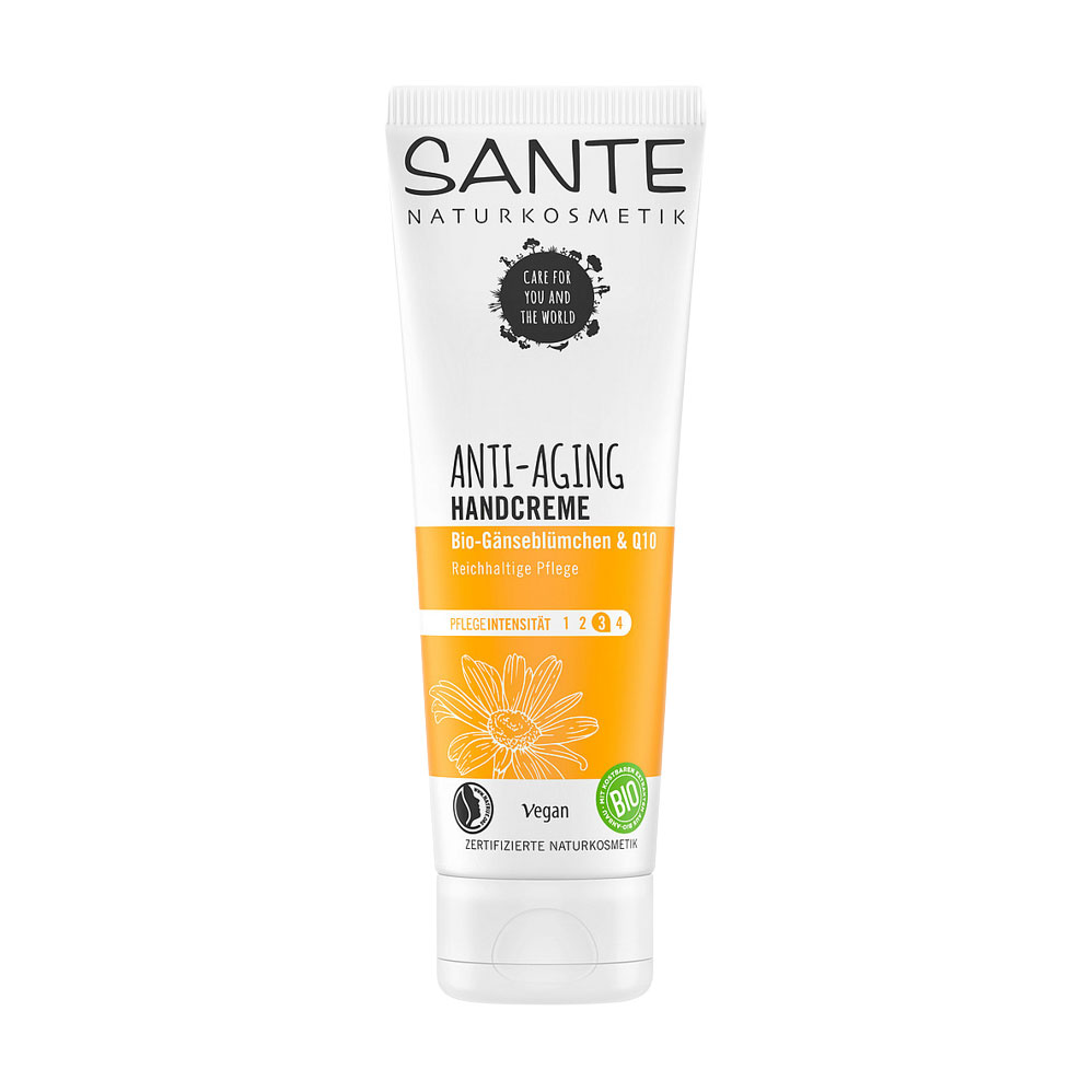 Біокрем для рук Sante Anti Aging Handcreme Маргаритка та ши, 75 мл