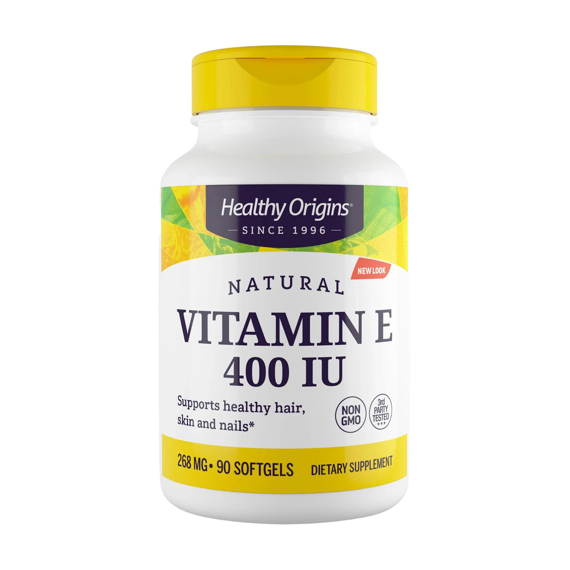 Bітaмін E Суміш токоферолів Healthy Origins Vitamin Mixed Tocopherols E 400 МО, 90 капсул