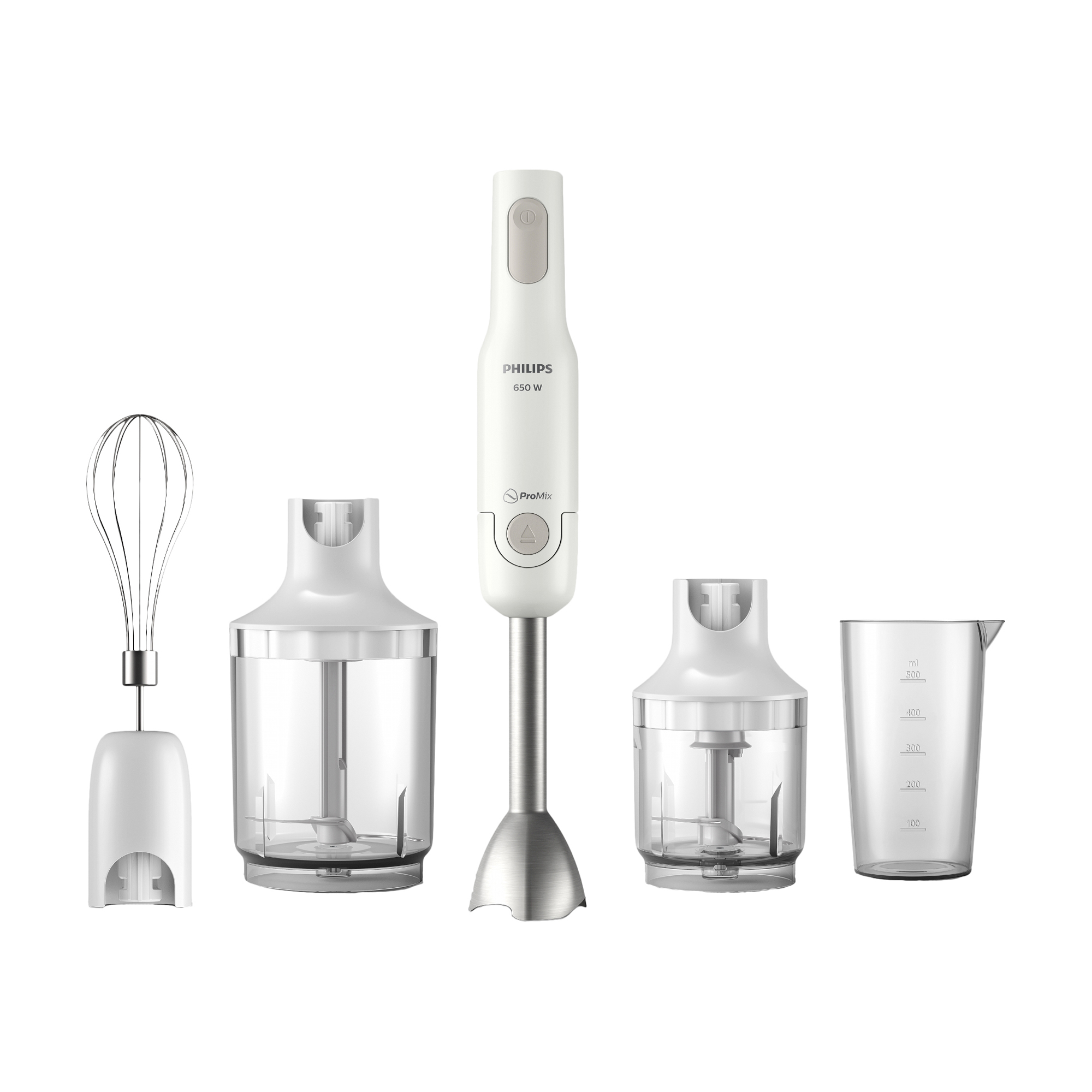 Блендер заглибний 4 в 1 Philips Daily Collection білий (HR2537/00)