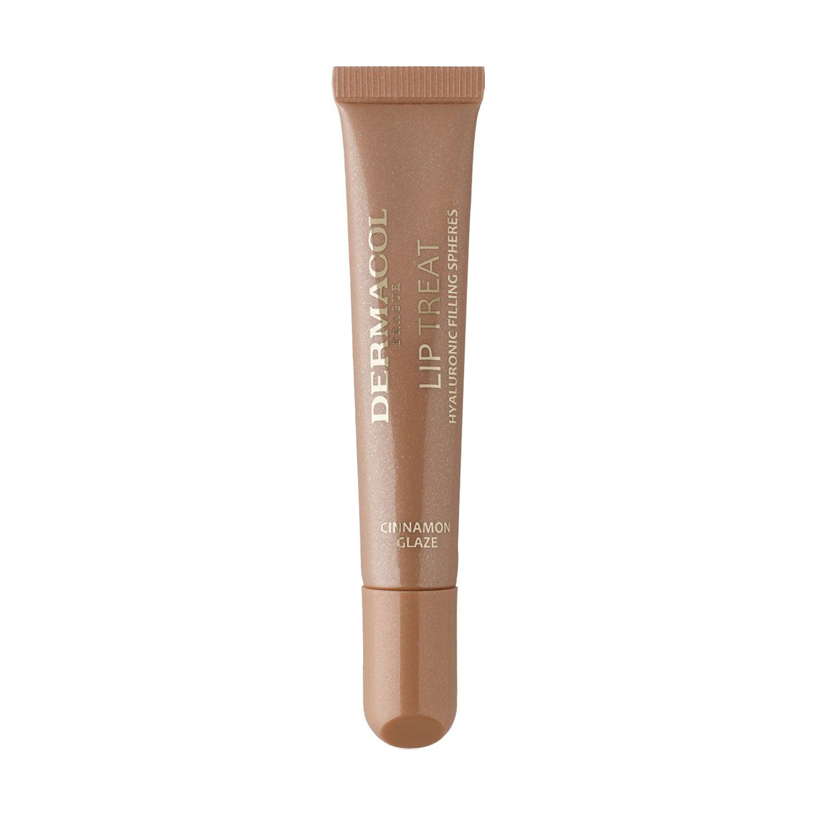 Блиск для губ Dermacol Lip Treat Hyaluronic Filling Spheres 02 Cinnamon Glaze, 10 мл