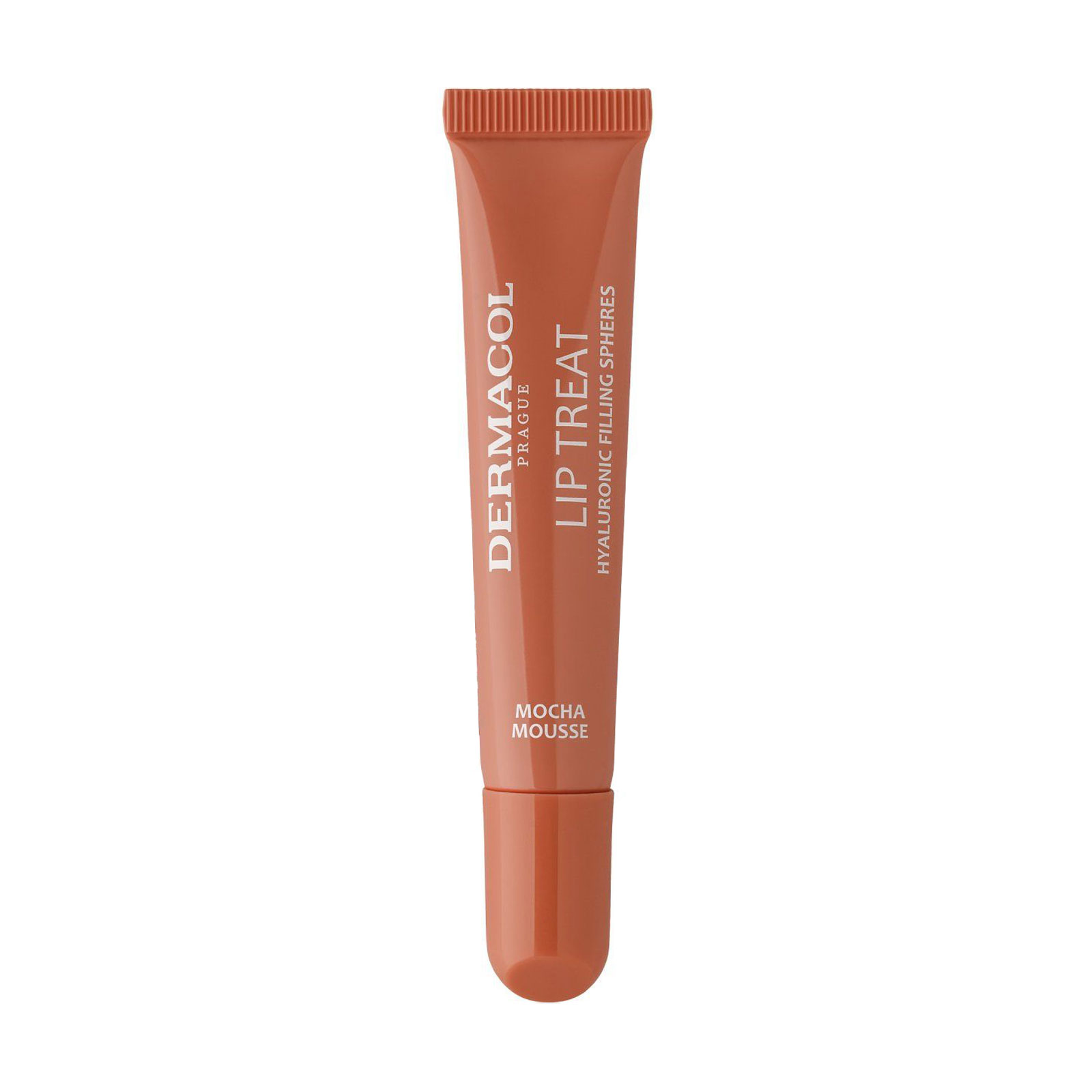 Блиск для губ Dermacol Lip Treat Hyaluronic Filling Spheres 08 Mocha Mousse, 10 мл