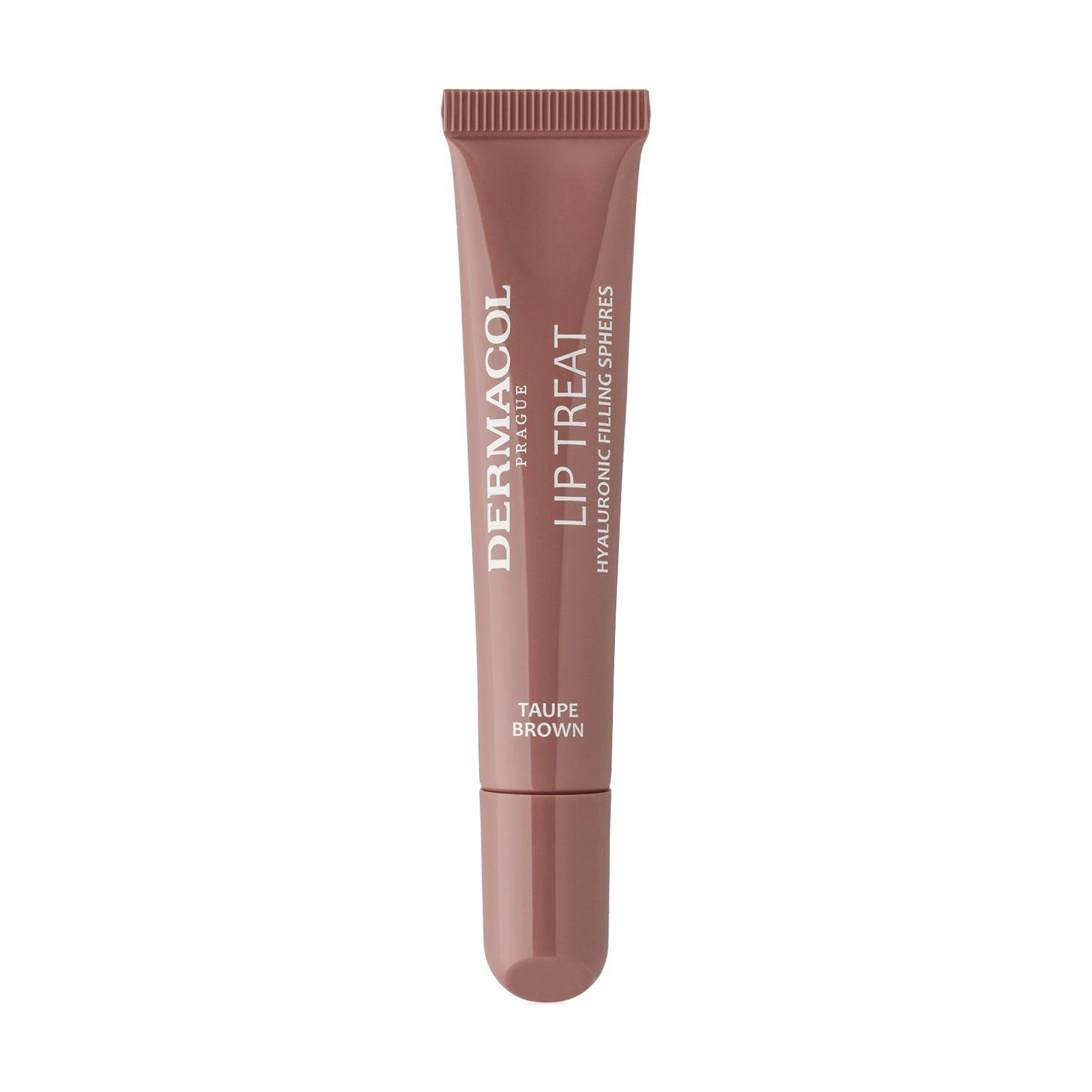 Блиск для губ Dermacol Lip Treat Hyaluronic Filling Spheres 09 Taupe Brown, 10 мл