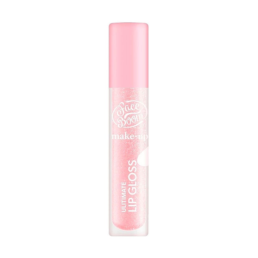 Блиск для губ Face Boom Make-Up Ultimate Lip Gloss 01 Голографічний рожевий, 5 мл
