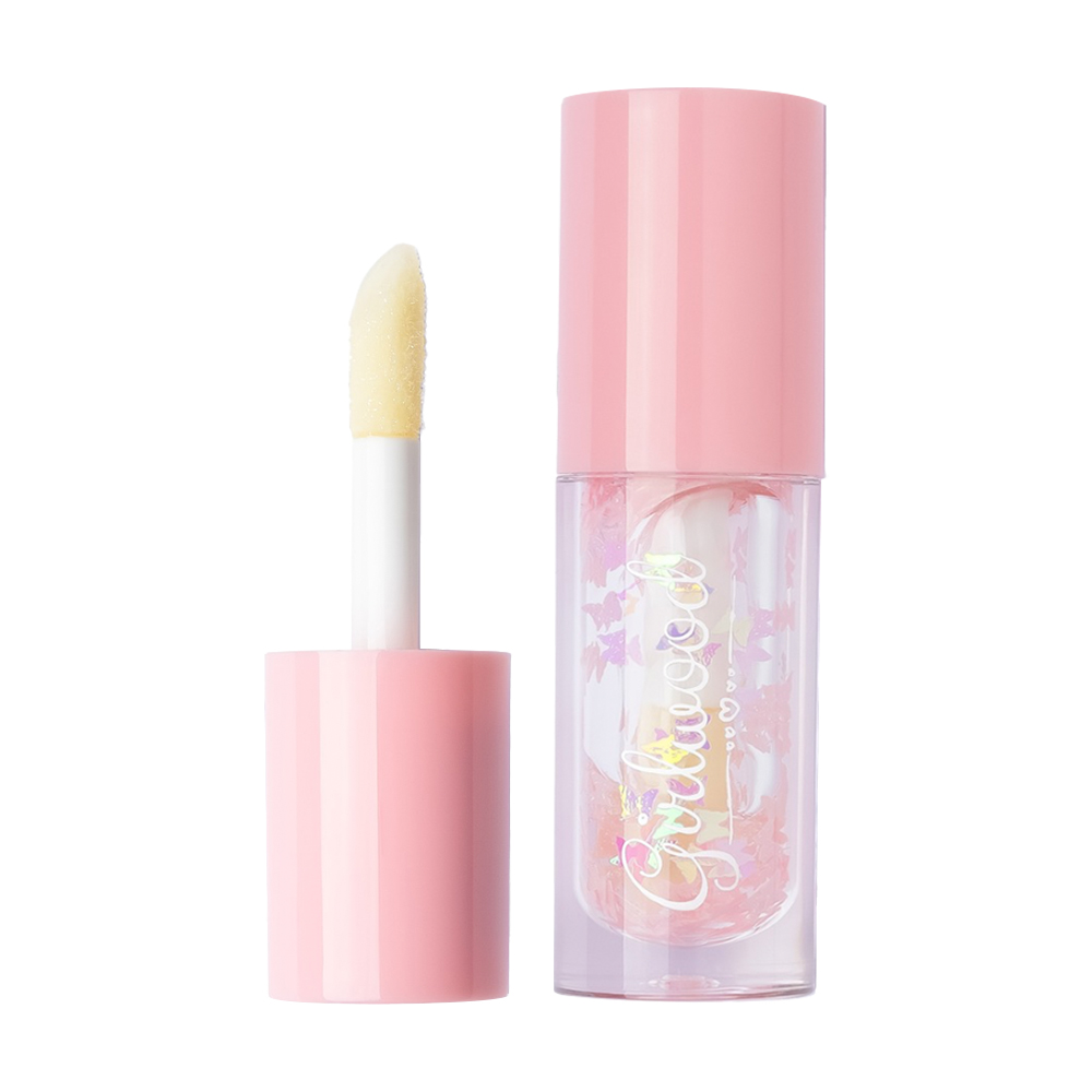 Блиск для губ Girlwood з метеликами, 5.5 г