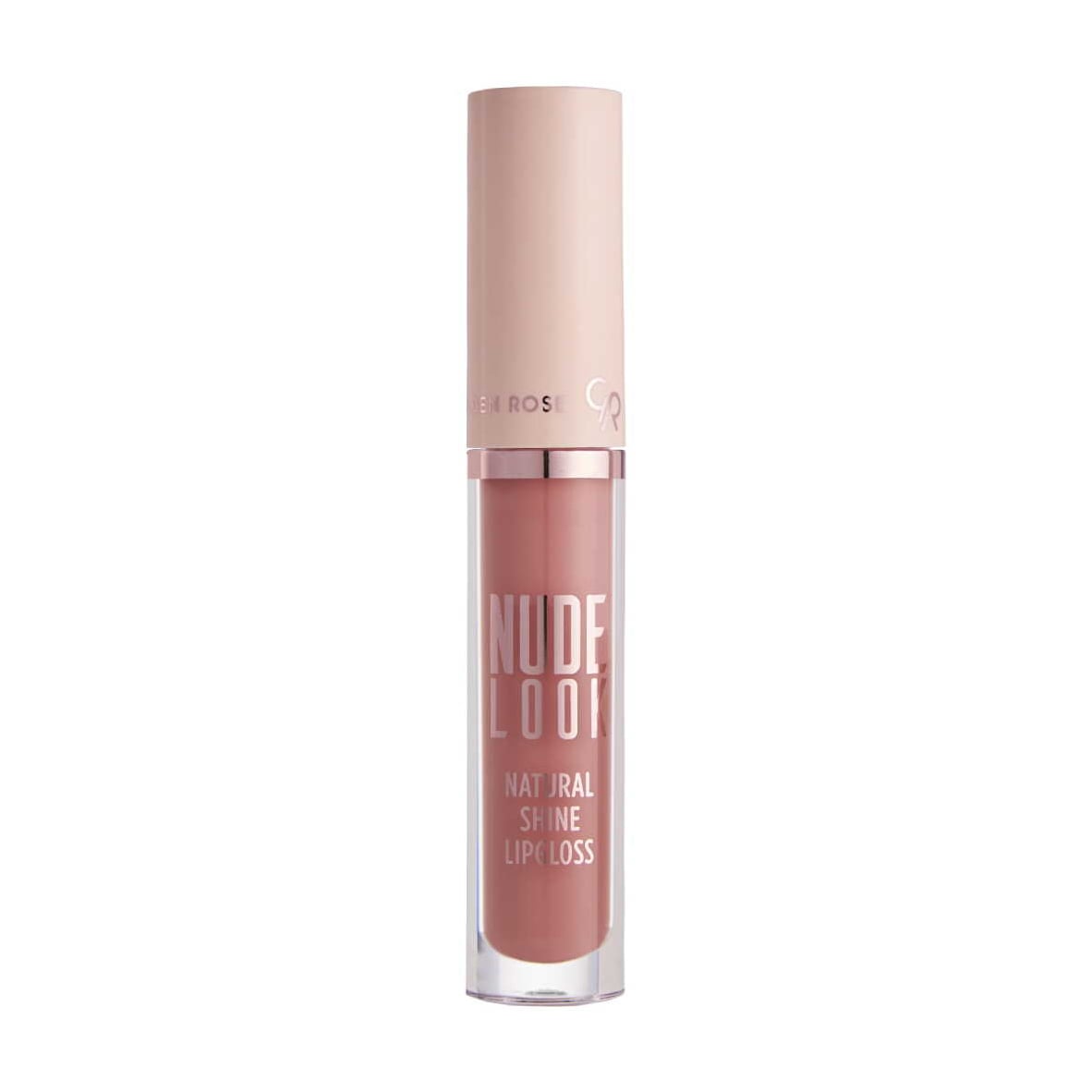 Блиск для губ Golden Rose Nude Look Natural Shine Lipgloss 03 Coral Nude, 4.5 мл