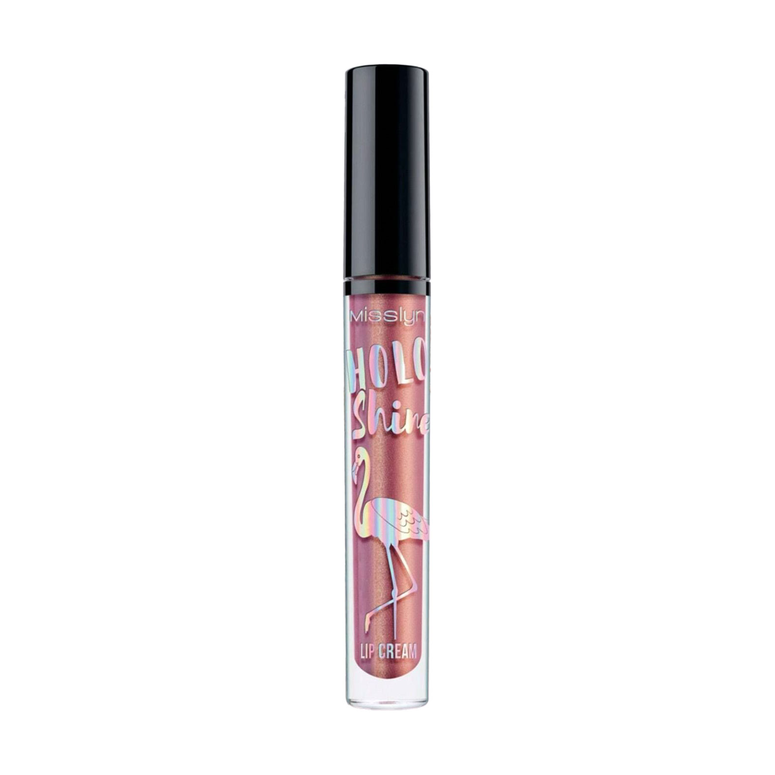 Блиск для губ Misslyn Holo Shine Lip Cream 05 Rose Gold Fever, 3 мл