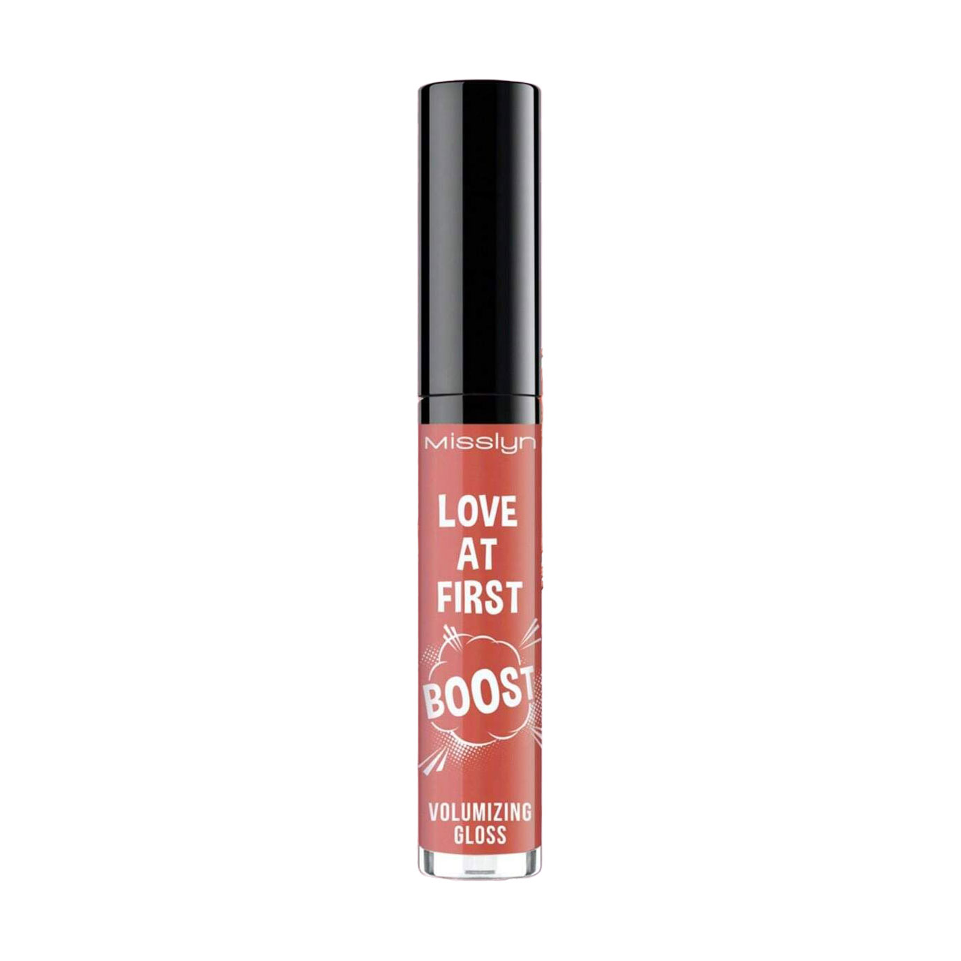 Блиск для губ Misslyn Love At First Boost Volumizing Gloss 03 Rose Brown, 3.5 мл
