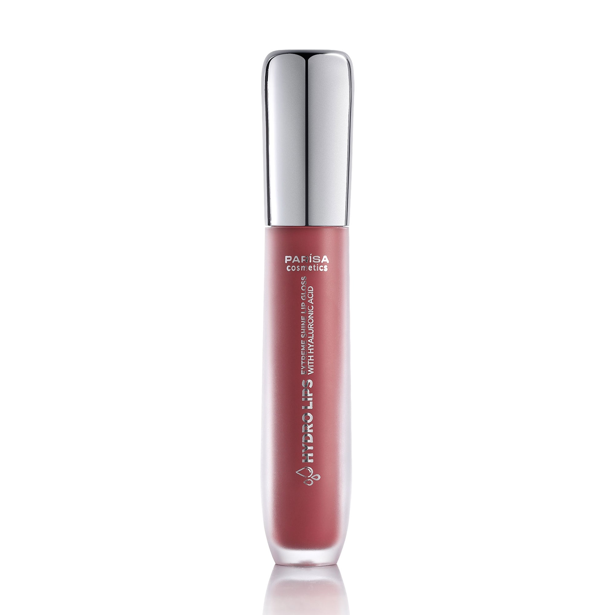 Блиск для губ Parisa Cosmetics Hydro Shine Lip Gloss with Hyaluronic Acid PHL-06 01 Intense Coral, 6 мл