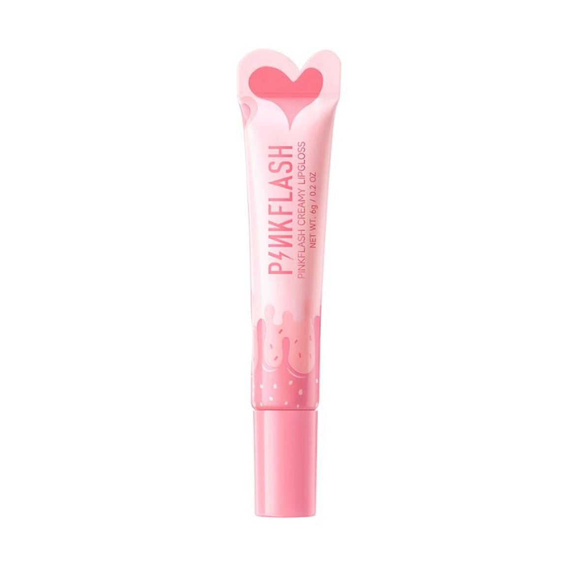 Блиск для губ Pinkflash Creamy Lipgloss, PK01 Honey Almond Peach, 6 г